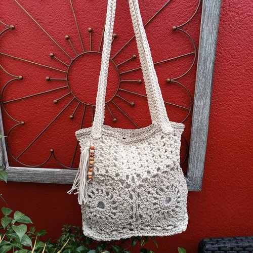 Sac beige -taupe