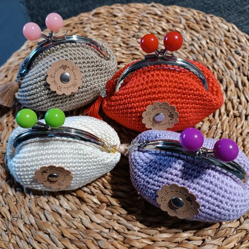 Porte monnaie fait main