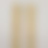 Anses de sac blanc crème, 58 x 2 cm