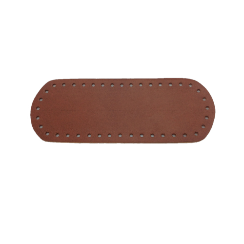 Fond de sac marron cognac, 21 x 8 cm