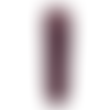 Bobine  ribbon lurex, prune irisée -  réalisation de sacs, pochettes, cabas