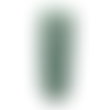 Trapilho coton rayé vert blanc aspect tricot