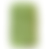 Macrame 8 (3mm)- coton, viscose et polyester – lammy yarns , 250 g - col 71 vert anis