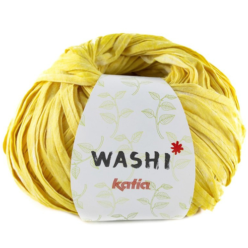 Trapilho paper washi, col 133, jaune pastel
