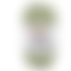 Fil coton amigurumis , coloris 21, vert blanc, katia united coton