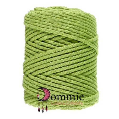 Fil macramé 5 mm - coton lammy yarns - col 512 jaune soleil - Un grand  marché