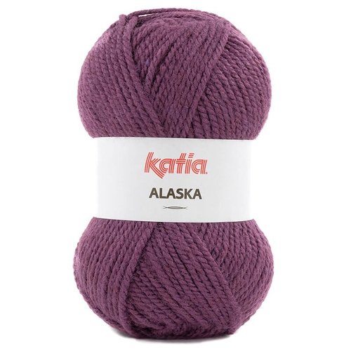 Laine katia alaska , coloris 61 violet nacré