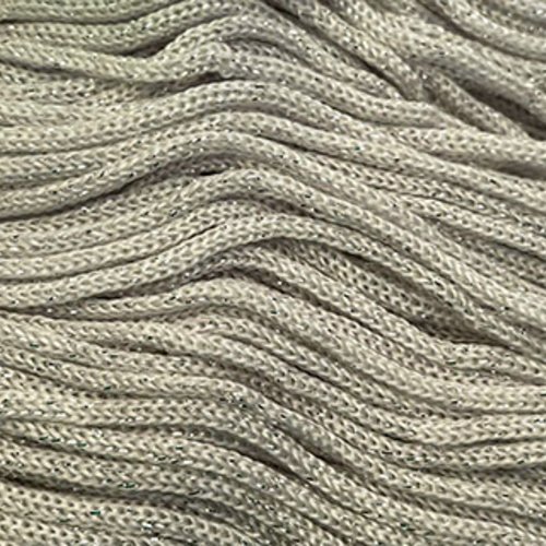 Magic sac 500 g  crème lamé argent,  cordon swan thaî glitter