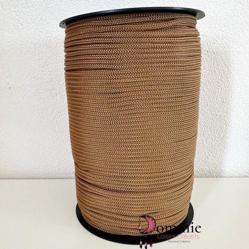 Magic sac 3 mm ocre,  cordon  thaî 100% polypropylène