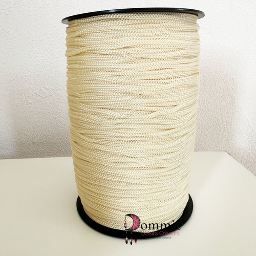 Magic sac 3 mm crème,  cordon  thaî 100% polypropylène