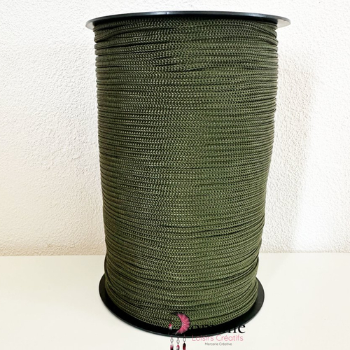 Magic sac 3 mm vert kaki,  cordon  thaî 100% polypropylène