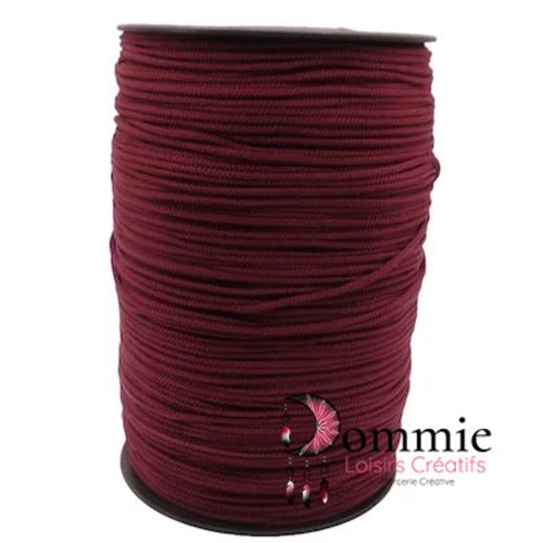 Magic sac 500 g  - 500 mètres  bordeaux 54 ,  cordon  thaî 100% polypropylène