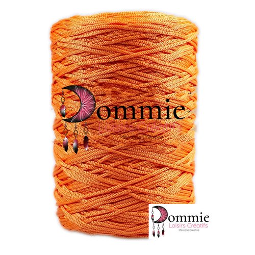 Magic sac 500 g  - 500 mètres orange,  cordon  thaî 100% polypropylène