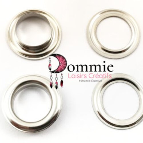 Bouton rivet  de sac en métal 25 mm  (vendu par lot de 10)