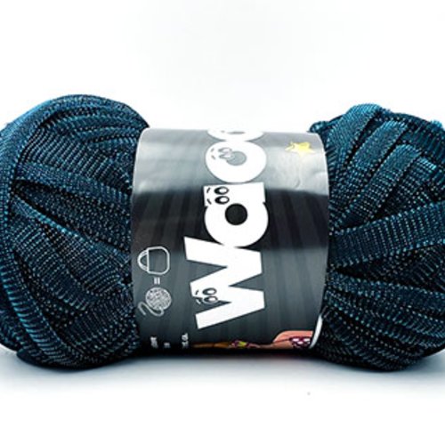 Fettuccia waoo  tulle organza col 55 bleu lagune , trapilho lycra