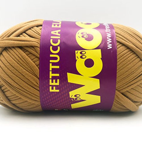 Fettuccia waoo  lycra  col 47 beige , trapilho lycra