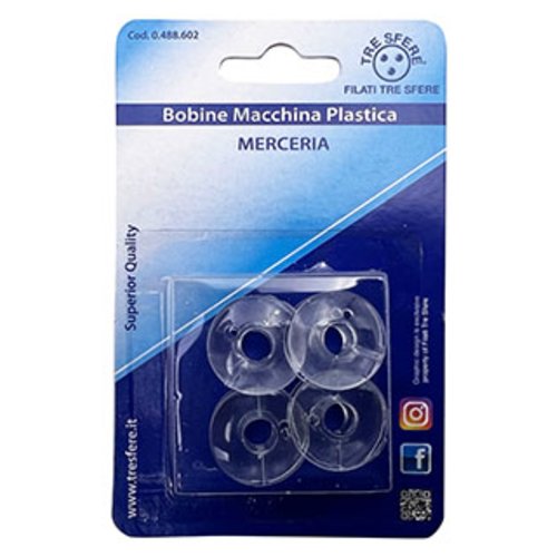 Canettes pour machine singer basses  plastique type 66