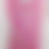 Tunique grande taille en crepe mousseline  rose fleuri taille 42/44