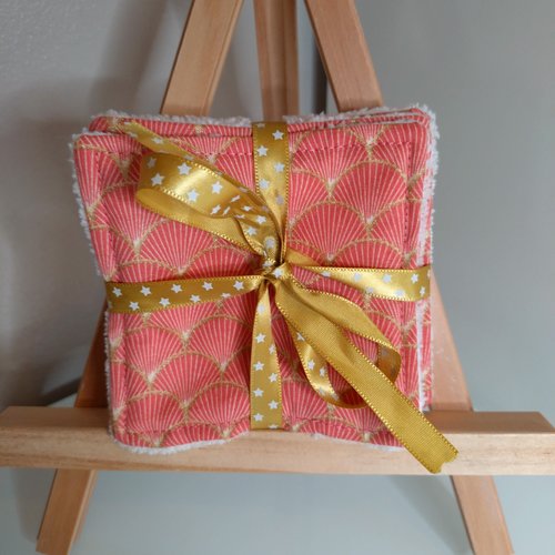 Lingettes démaquillantes lavables