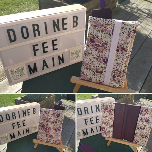 Protège livre et son marque page