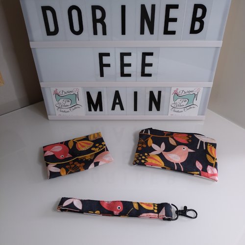 Porte-carte, porte-monnaie et porte clé