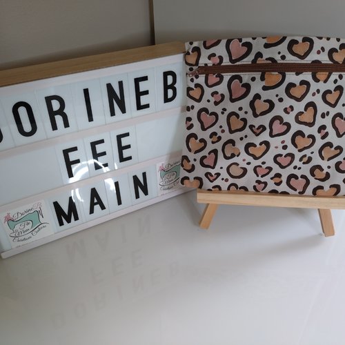 Trousse plate / pochette