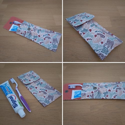 Pochette / étui à brosse à dent