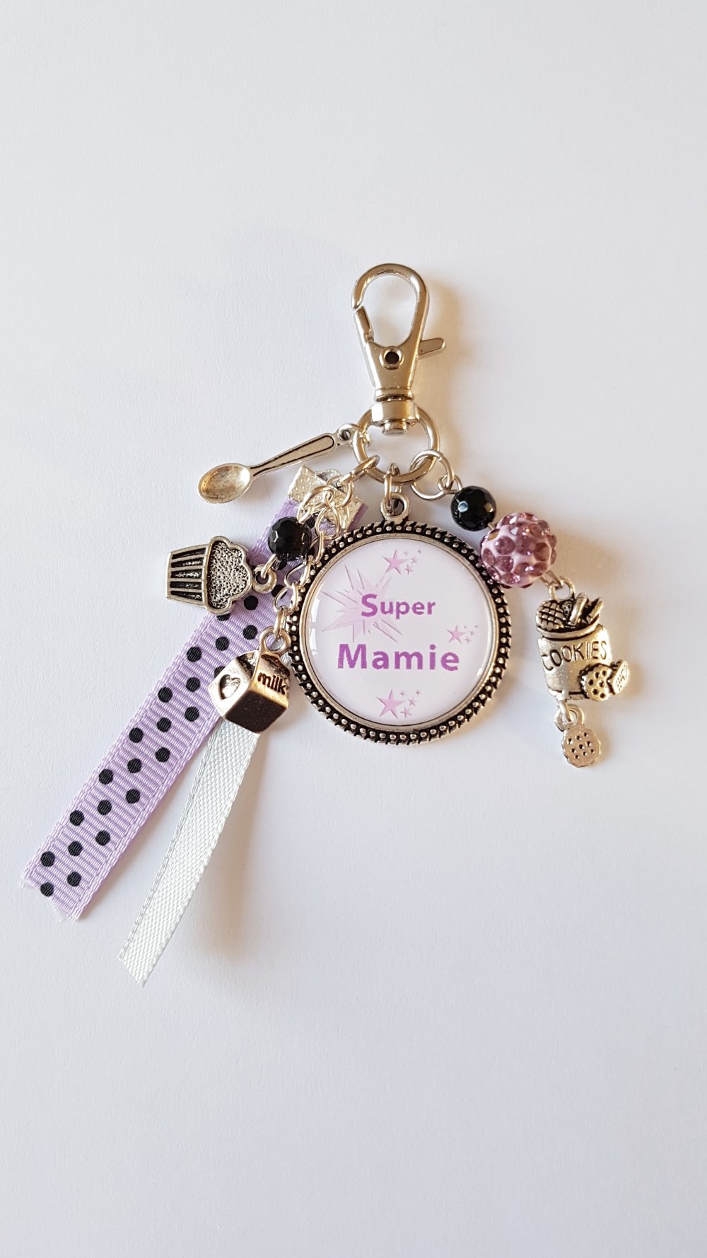 Porte Clef Super Mamie Cuisine Gateaux Cookies Idee Cadeau Noel Fete Des Mamies Grand Mere Anniversaire Un Grand Marche