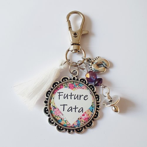 Tata Porte-clés pour Tata Cadeau,Cadeaux d'anniversaire,Cadeau de