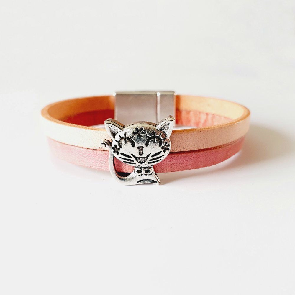Bracelet prénom heishi enfant ou adolescent rose blanc rosé elastique -  idée cadeau fête anniversaire - Un grand marché