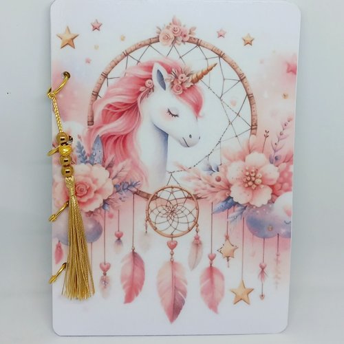 Carnet de notes licorne