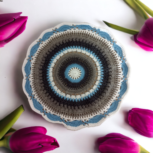 Napperon au crochet fait main
