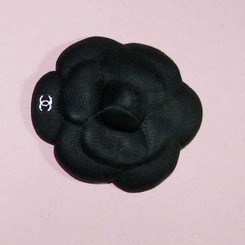 Chanel camélia en cuir véritable 5 cm couleur personnalisable style art nouveau