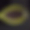 Pliage serviette feuille marron et vert pomme