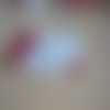 Marque place noeud rouge et blanc