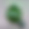 Boule de noël personnalisée pailleté vert