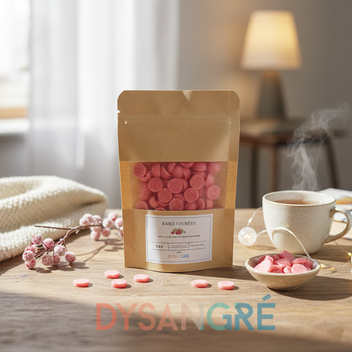 Pépites de cire d'olive végétal senteur baie givrée ( 50g)