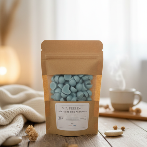 Pépites de cire d'olive végétal senteur spa feeling ( 50g)