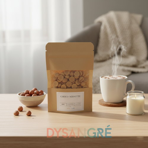 Pépites de cire d'olive végétal senteur choco noisette ( 50g)