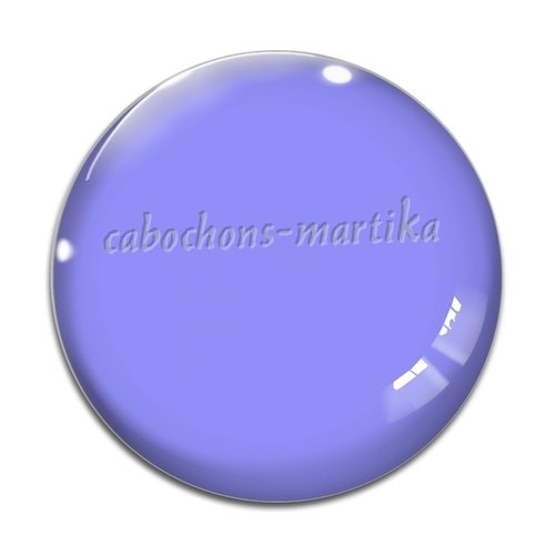 Cabochon unie violet ref 19-01, cabochon résine ou verre, plusieurs tailles