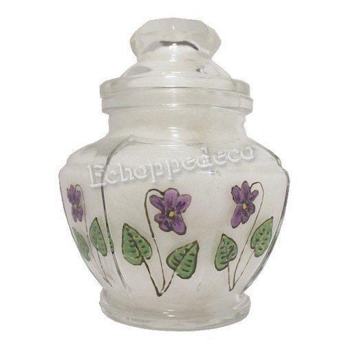Bonbonnière violettes