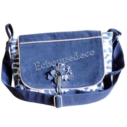 Sac besace " léopart "