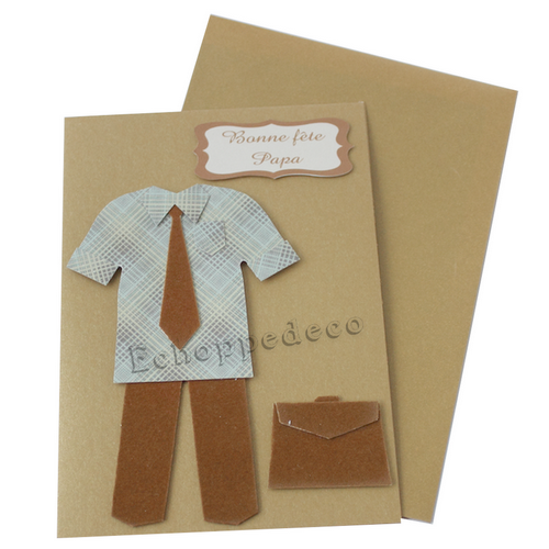 Bonne fête papa " tenue de ville "
