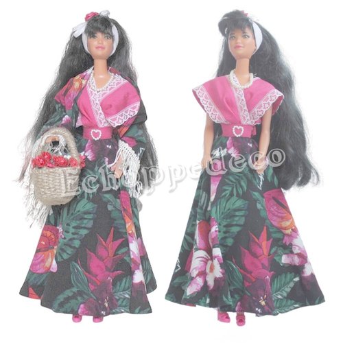 Barbie " ensemble sarah "  6 pièces