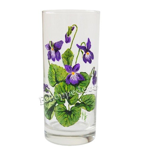 Vase " violettes "