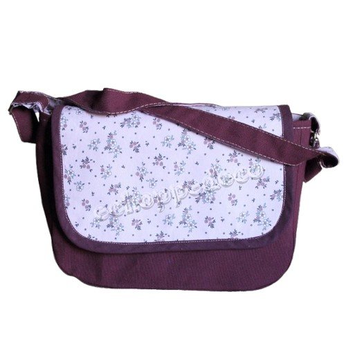 Sac besace " fleurettes "