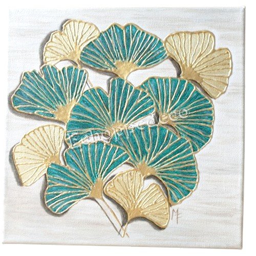 Tableau " bouquet ginkos "