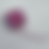 1 m cordon plat 3 mm violet clair en suédine
