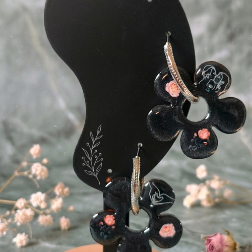 Pampilles boucles d'oreilles