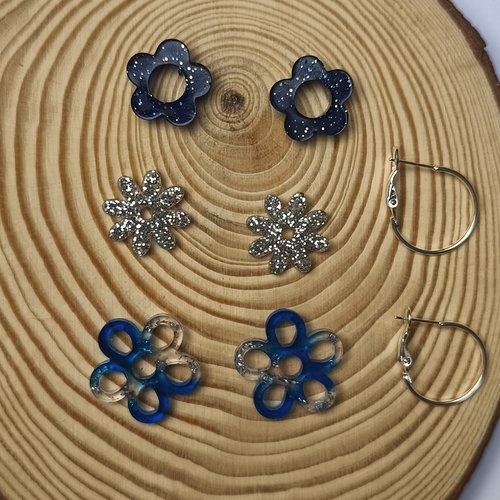 Boucles d'oreilles pampilles et créoles